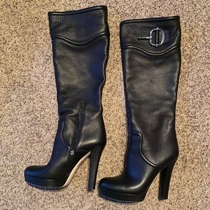 Gucci Women’s  Black  Boots Size 40 1/2